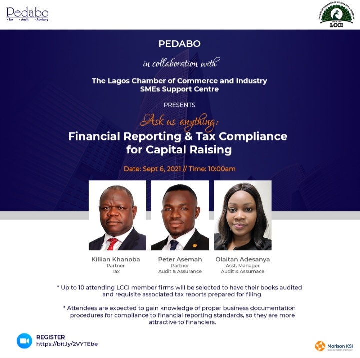 Financial Reporting & Tax Compliance for Capital Raising
