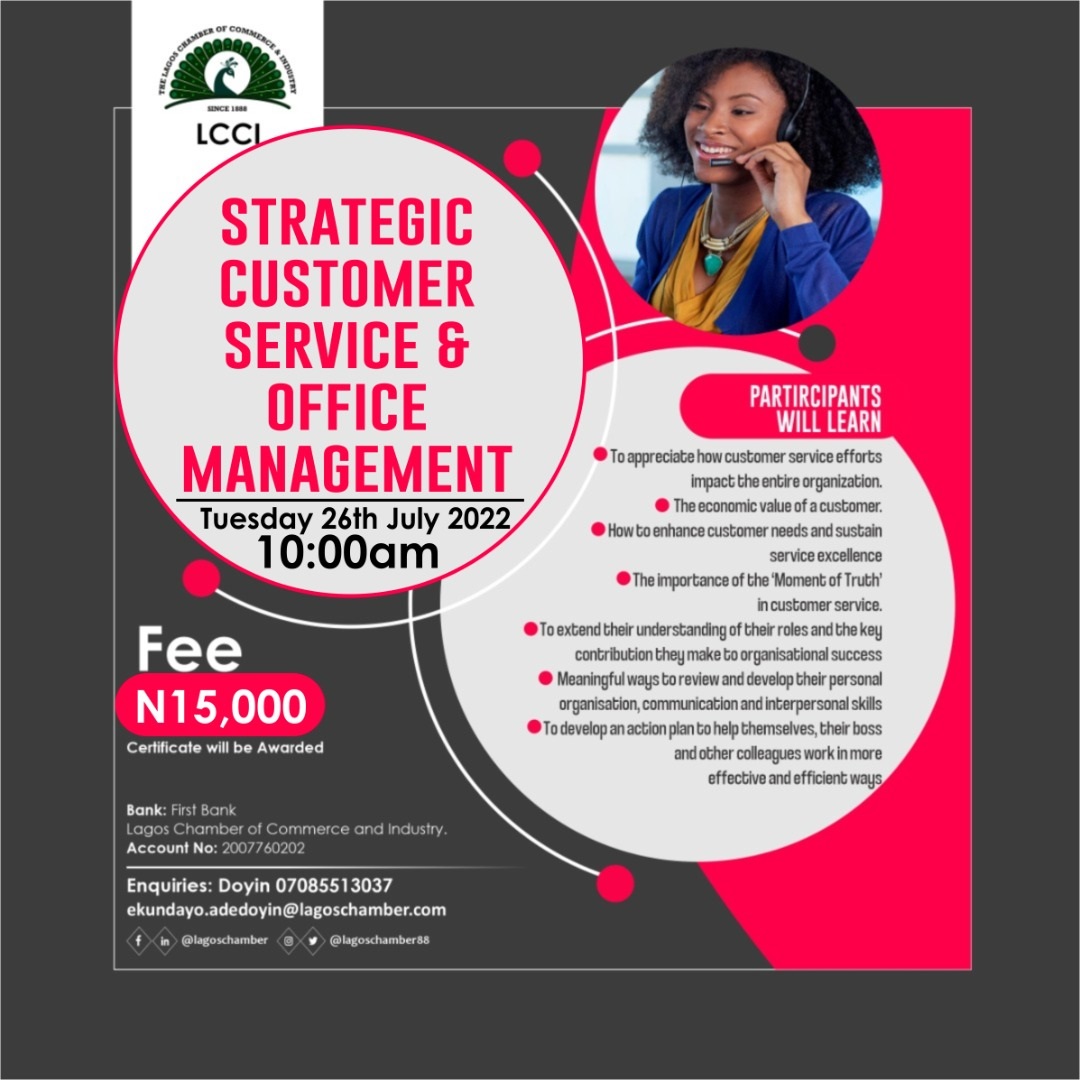 STRATEGIC CUSTOMER SERVICE & OFFICE MANAGEMENT