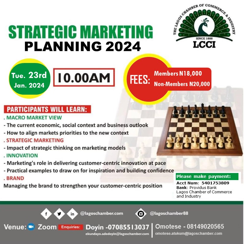Strategic Marketing 2024