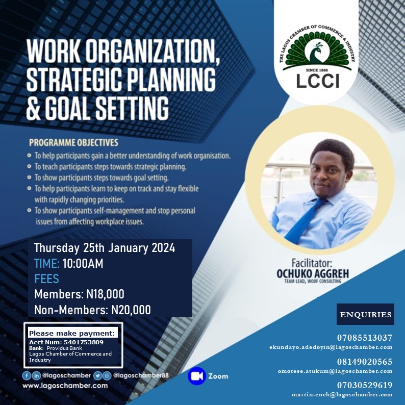 Work Organisation & Planning 2024
