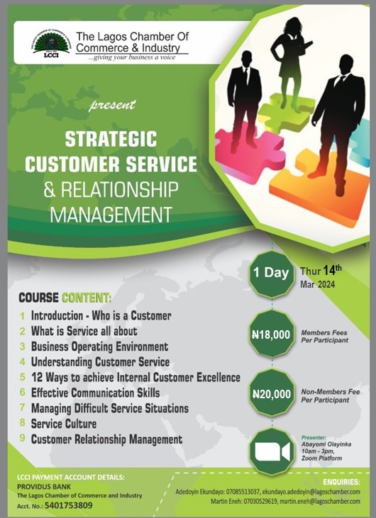 Strategic Customer Service & Relationship Management