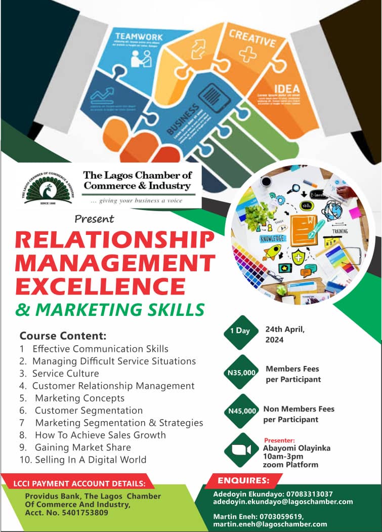 RELATIONSHIP MANAGEMENT EXCELLENCE & MARKETING SKILLS