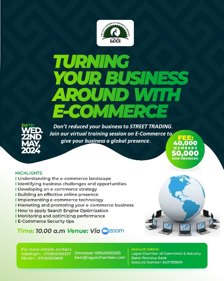 TURNING YOUR BUSINESS AROUND WITH E-COMMERCE