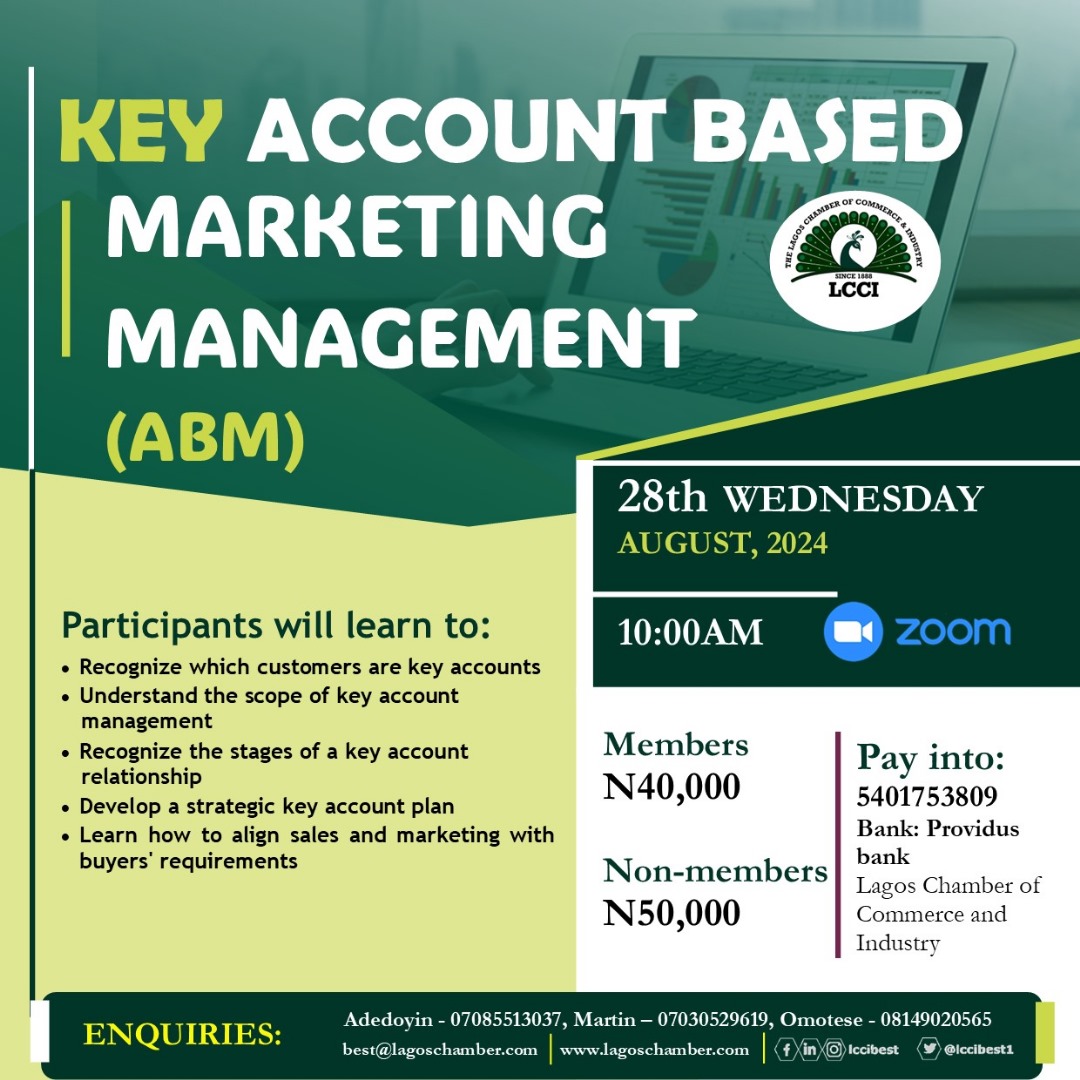 KEY ACCOUNT BASED MARKETING MANAGEMENT (ABM)