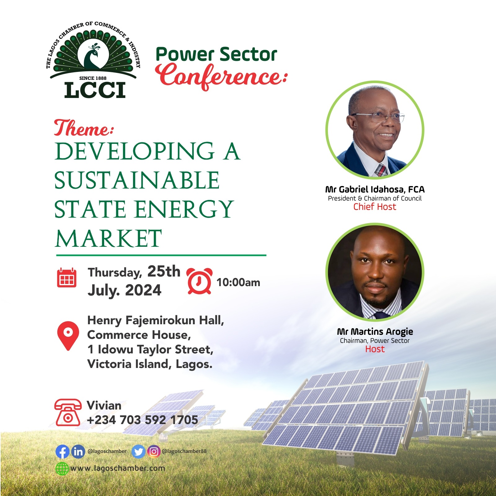 LCCI POWER SECTOR CONFERENCE