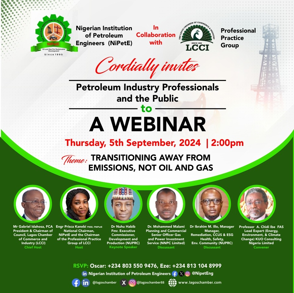 NIPETE AND THE LCCI PPG WEBINAR