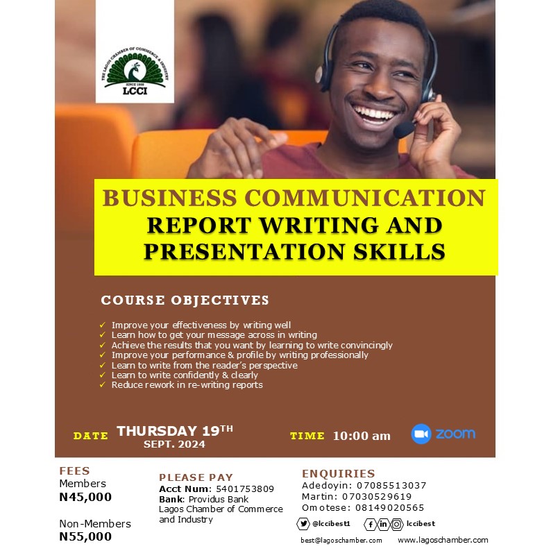 BUSINESS COMMUNICATION REPORT WRITING AND PRESENTATION SKILLS