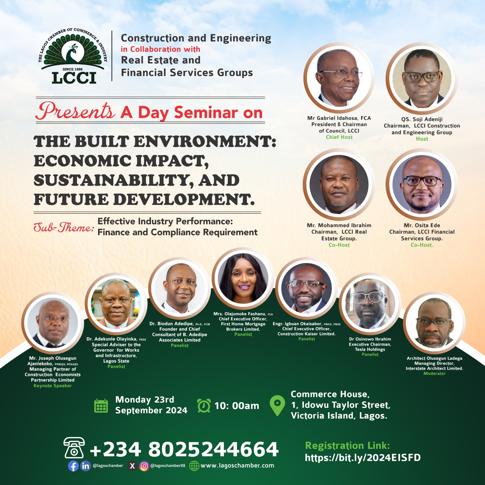 The Built Environment: Economic Impact, Sustainability and Future Development