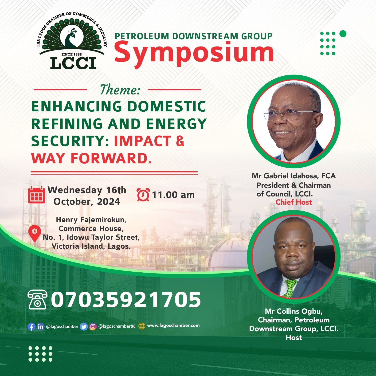 ENHANCING DOMESTIC REFINING AND ENERGY SECURITY: IMPACT & WAY FORWARD.