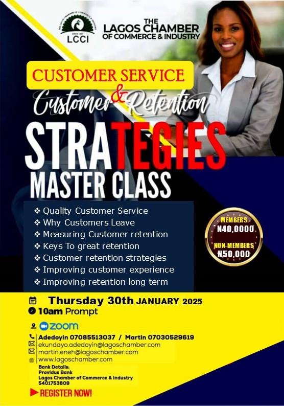 CUSTOMER SERVICE & RETENTION STRATEGIES MASTERCLASS