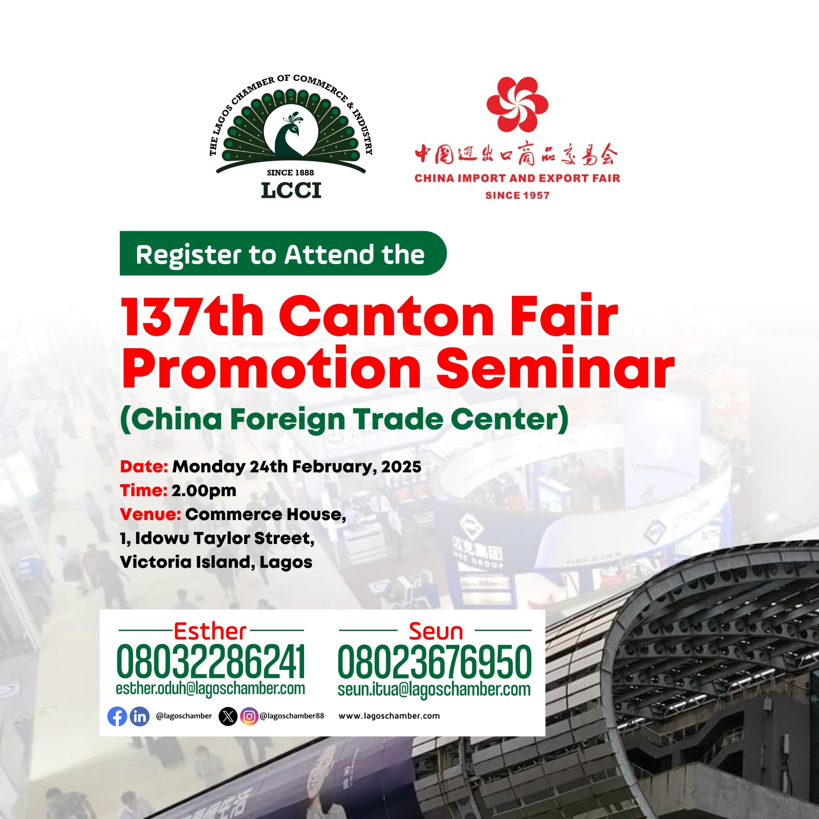 137TH CANTON FAIR PROMOTION SEMINAR