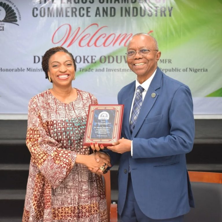 HONOURABLE MINISTER OF INDUSTRY, TRADE AND INVESTMENT VISITS LCCI, ADDRESSES CRITICAL TRADE AND INVESTMENT CHALLENGES