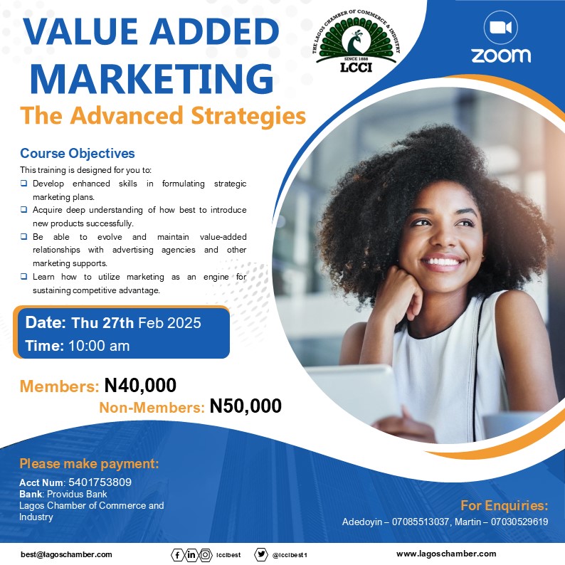 VALUE ADDED MARKETING: THE ADVANCED STRATEGIES