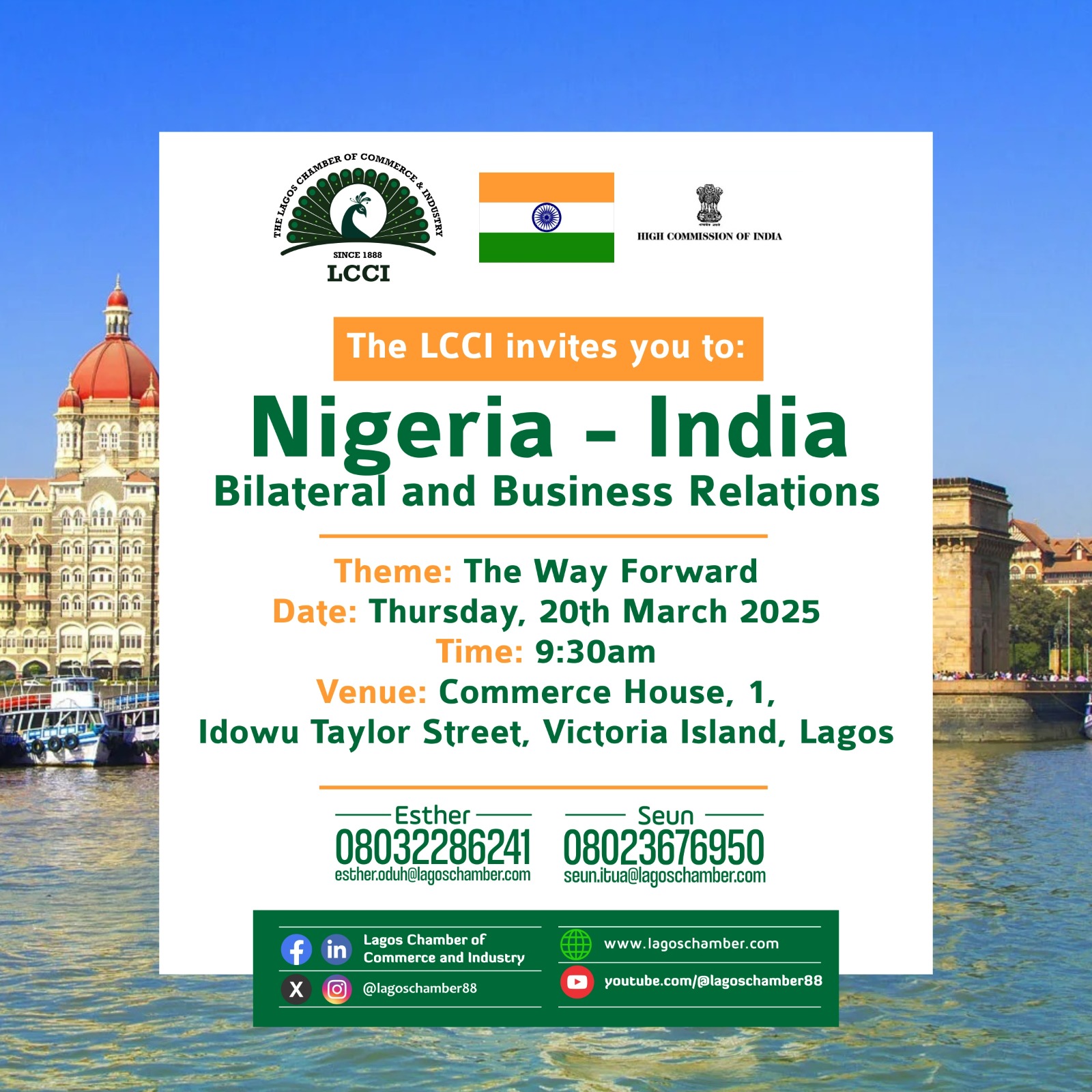 NIGERIA-INDIA BILATERAL AND BUSINESS RELATIONS