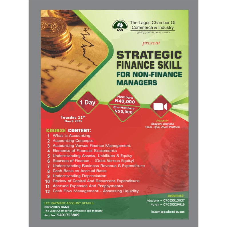 STRATEGIC FINANCE FOR NON-FINANCE EXECUTIVE