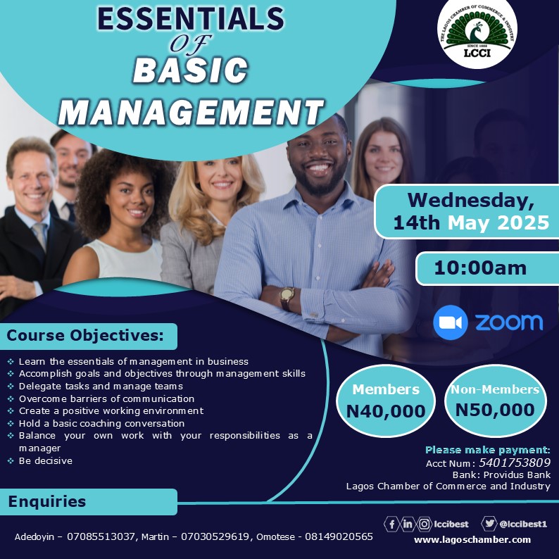ESSENTIALS OF BASIC MANAGEMENT