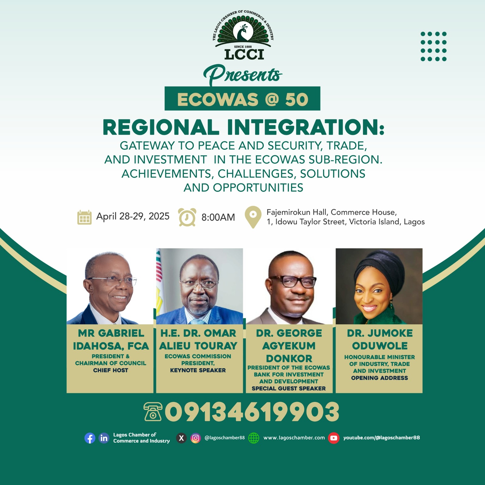 ECOWAS @ 50 THEMED : REGIONAL INTEGRATION