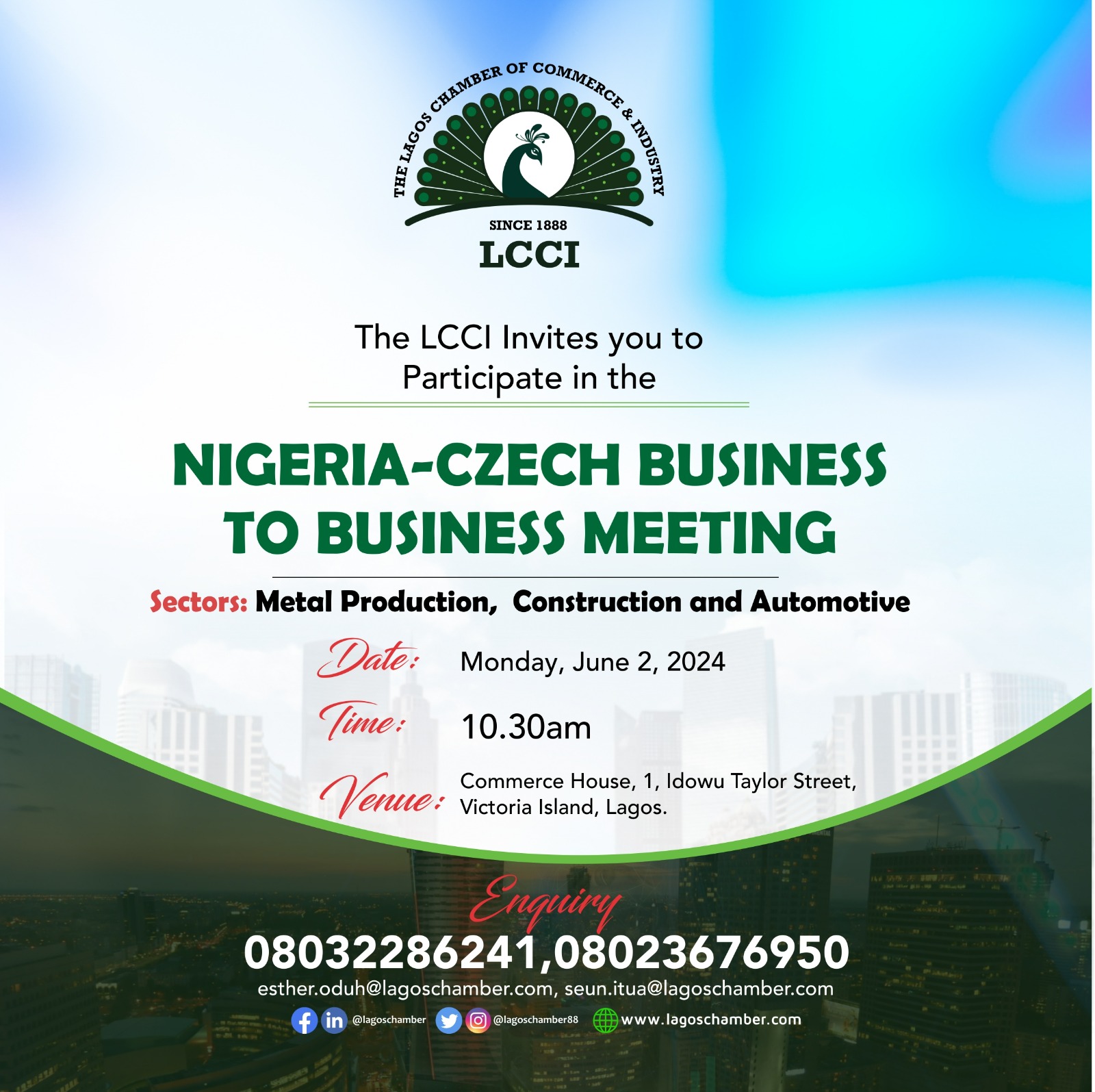 NIGERIA-CZECH B2B MEETING
