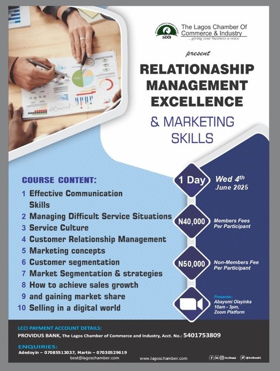 RELATIONSHIP MANAGEMENT EXCELLENCE & MARKETING SKILLS
