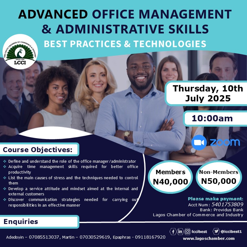 Advanced Office Management & Administrative Skills- Best Practices & Technologies