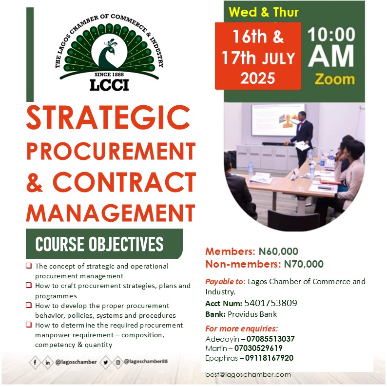 Strategic Procurement & Contract Management