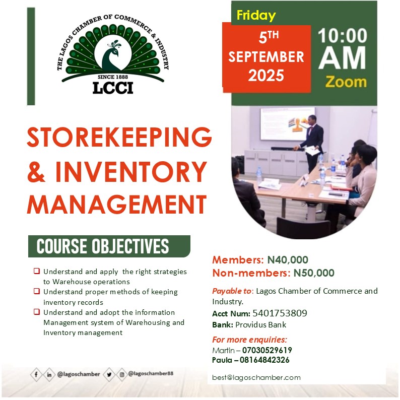 STORES KEEPING AND INVENTORY MANAGEMENT