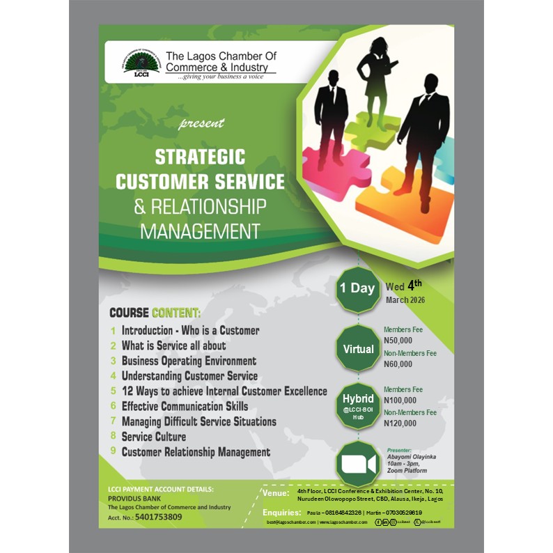 Strategic Customer Service & Relationship Management