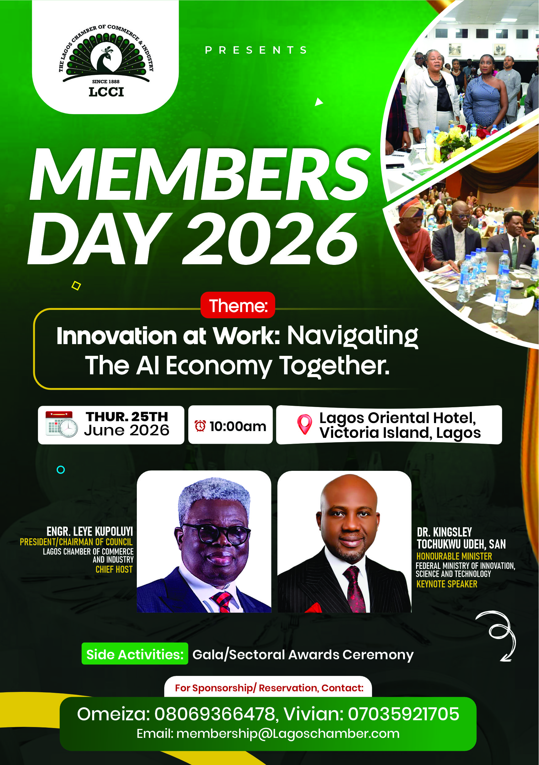 2026 LCCI MEMBERS' DAY CELEBRATION