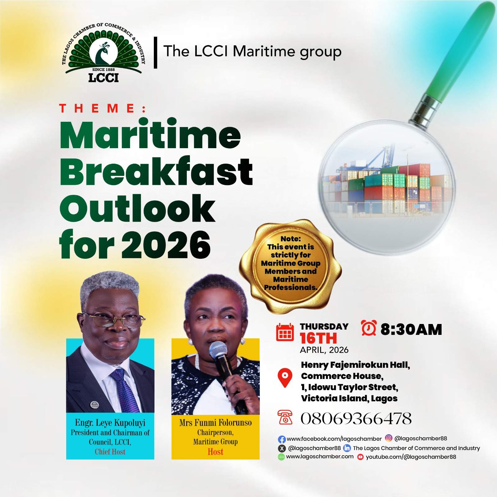 Maritime Group Breakfast/2026 Outlook