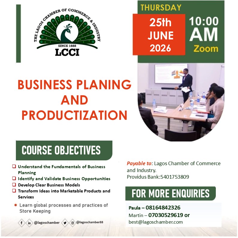 Business Planning and Productization