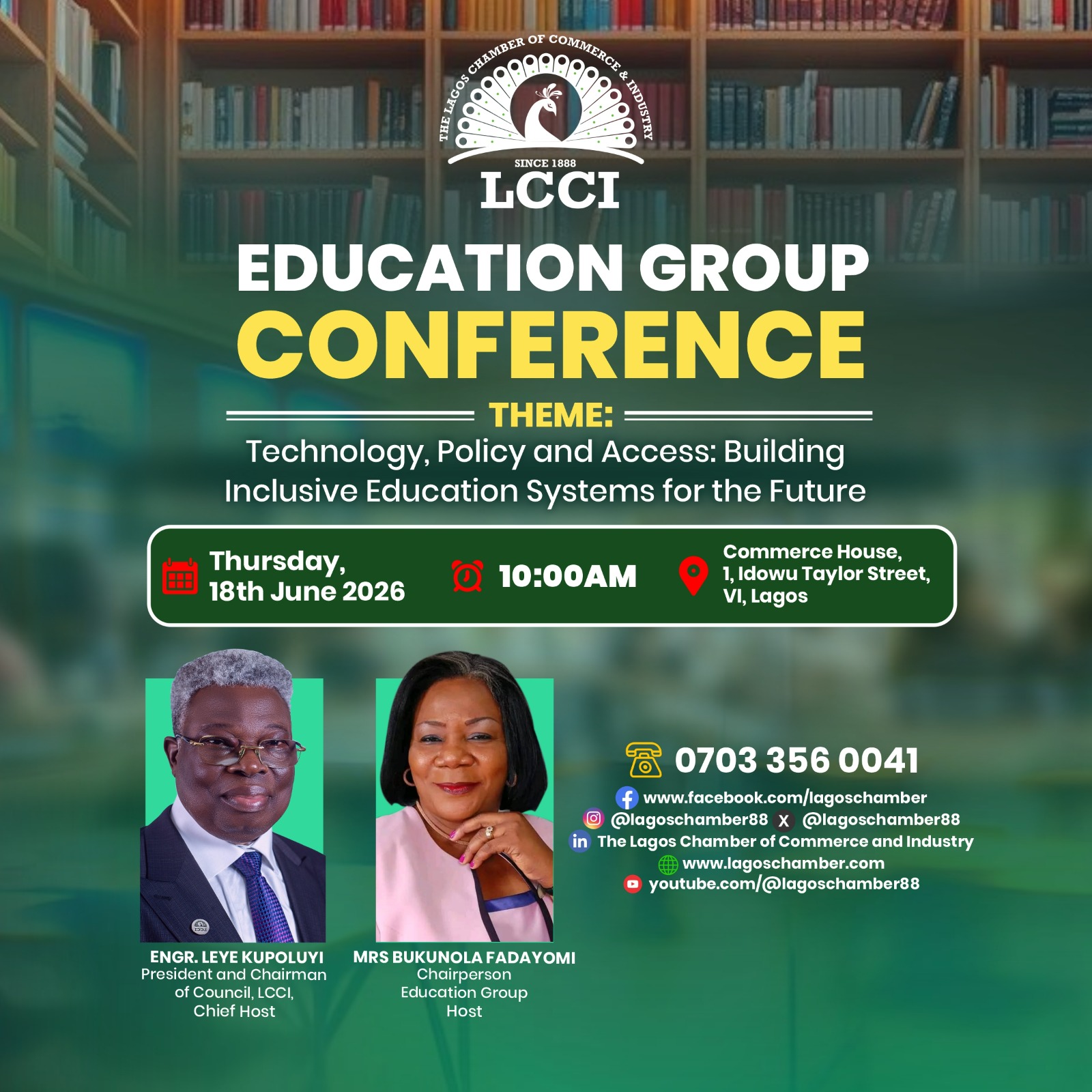 Technology, Policy and Access: Building Inclusive Education Systems for the Future