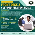 Front Desk and Customer Relations Skills