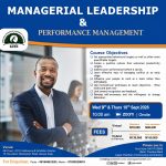 Managerial Leadership & Performance Management