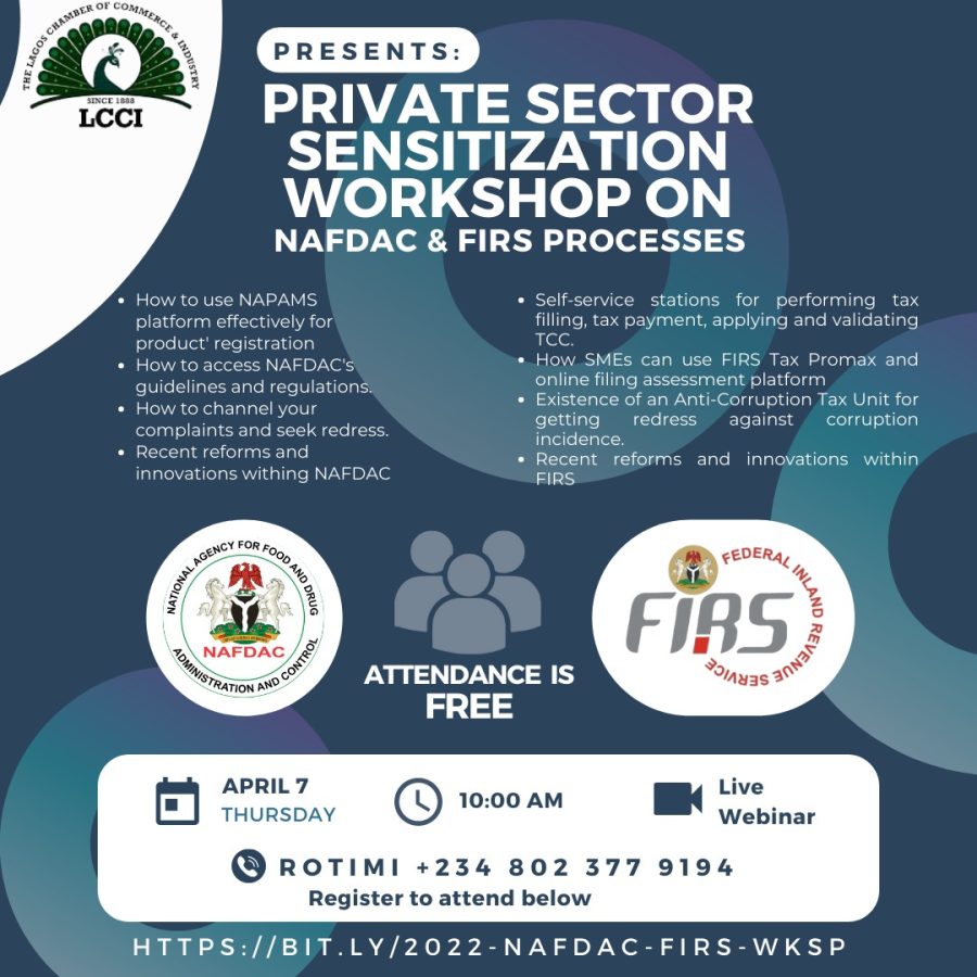 Sensitization Workshop on NAFDAC Processes
